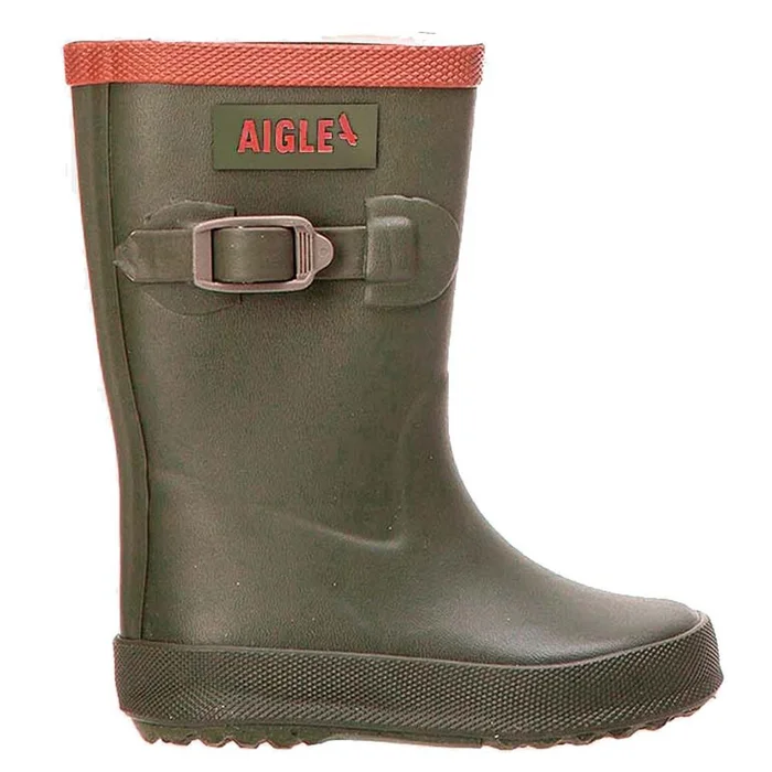 Bottes Enfants Aigle Perdrix 2 Kaki – Imperméables et Légères – Confort et Protection Optimale