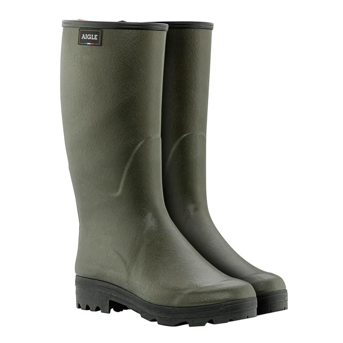 Bottes Homme Aigle Chambord Neomesh Kaki – Respirantes et Légères – Confort et Protection Durable