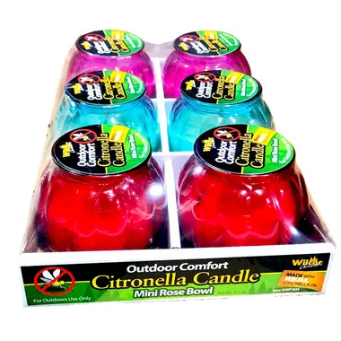 Bougie Mini Citronnelle en Verre