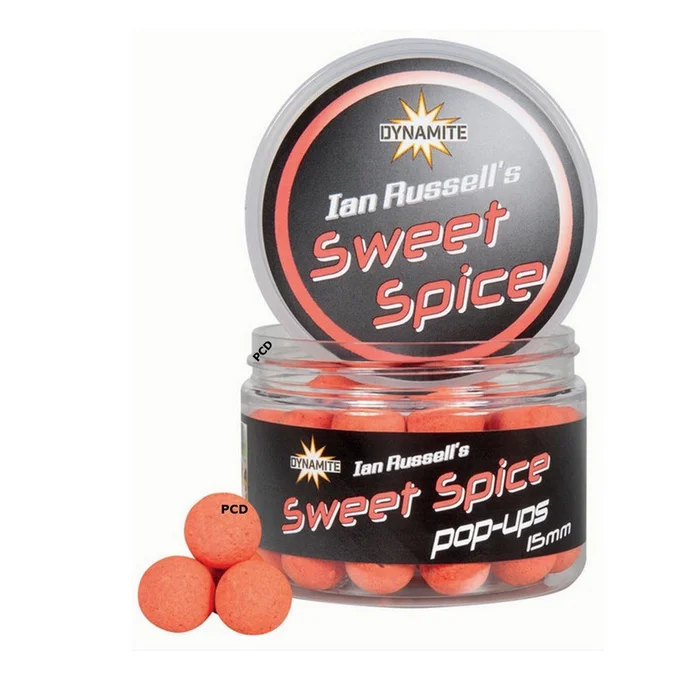 Bouillettes Flottantes Dynamite Baits 100G 12MM Ian Russell’s Sweet Spice Pop-Ups