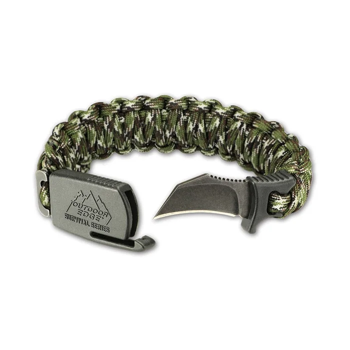 Bracelet paracorde avec couteau PARA-CLAW OUTDOOR EDGE