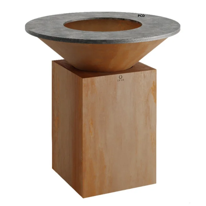Braséro Plancha Ofyr Classic Corten 100