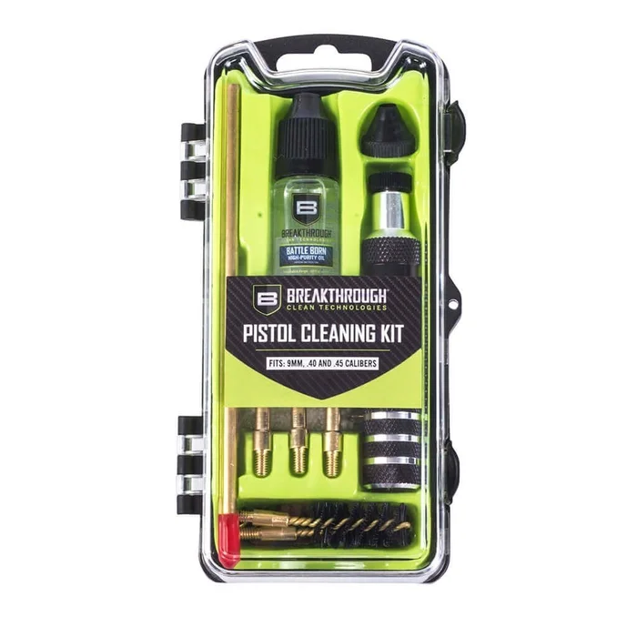 BRE-BT-CCC-P – Breakthrough Kit de nettoyage Vision 9mm/.40/.45 cal