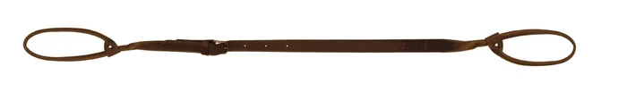Bretelle en cuir pleine fleur double lasso – Country Sellerie