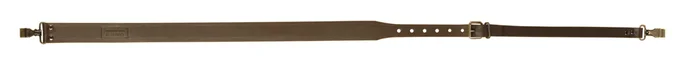 Bretelle fusil en croûte de cuir, mousquetons – Country Sellerie