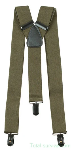 Bretelles MFH, modèle-Y, vert olive