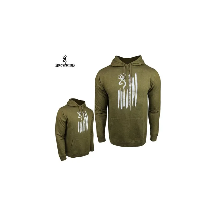 Browning Jackson Flag Hoodie Beech