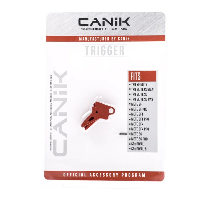 CA00075 – CANIK Detente Aluminium 90 RIVAL S Rouge