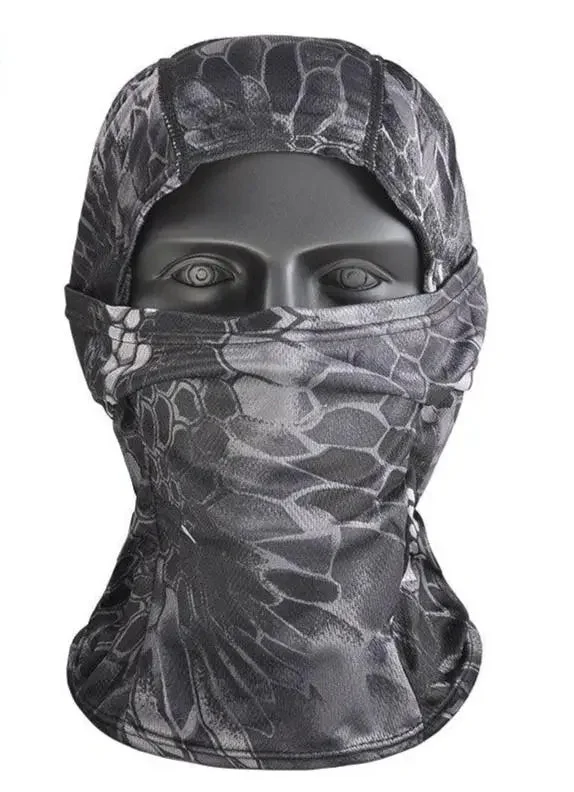 Cagoule camouflage militaire