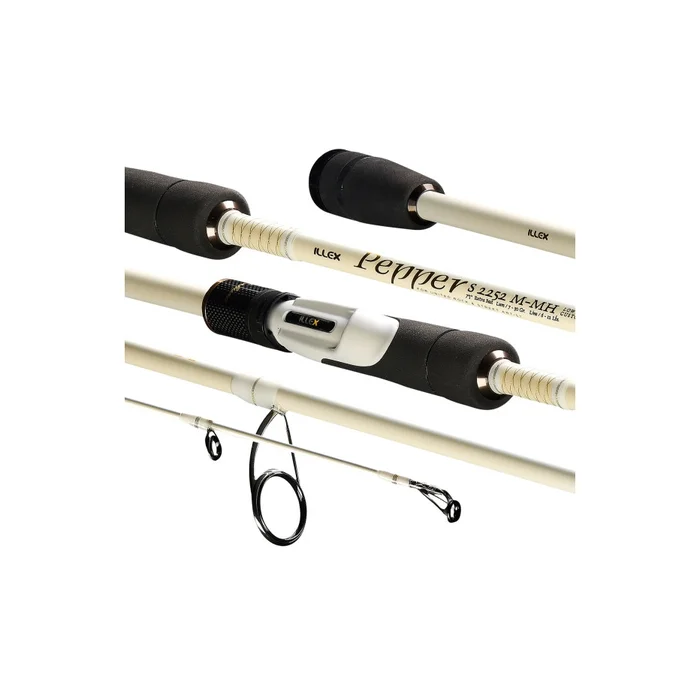 Canne Spinning Illex Pepper X5 S 2252 M-MH Silver Ops