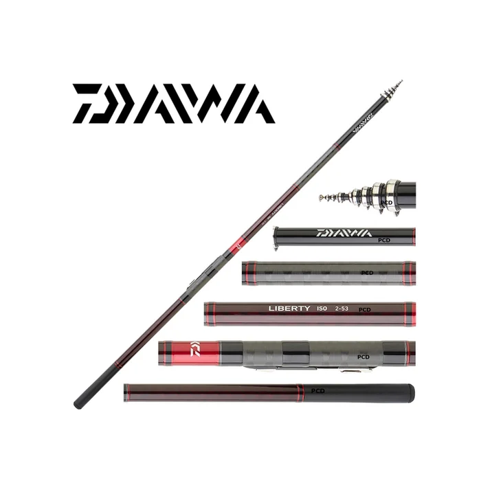 CANNE TELESOPIQUE DAIWA LIBERTY ISO 5M30 6-20G
