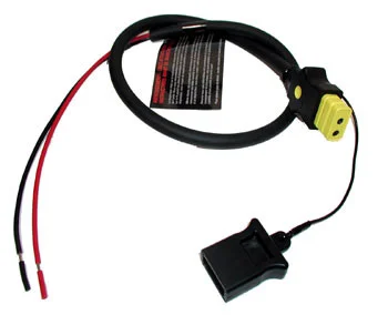 Cannon Downrigger CÂBLE D’ALIMENTATION – CÔTÉ BATTERIE – 3393200