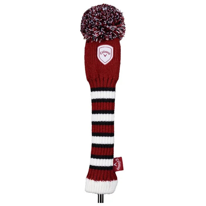 Capuchon de club Callaway Golf Pom Pom Hybrid Cardinal