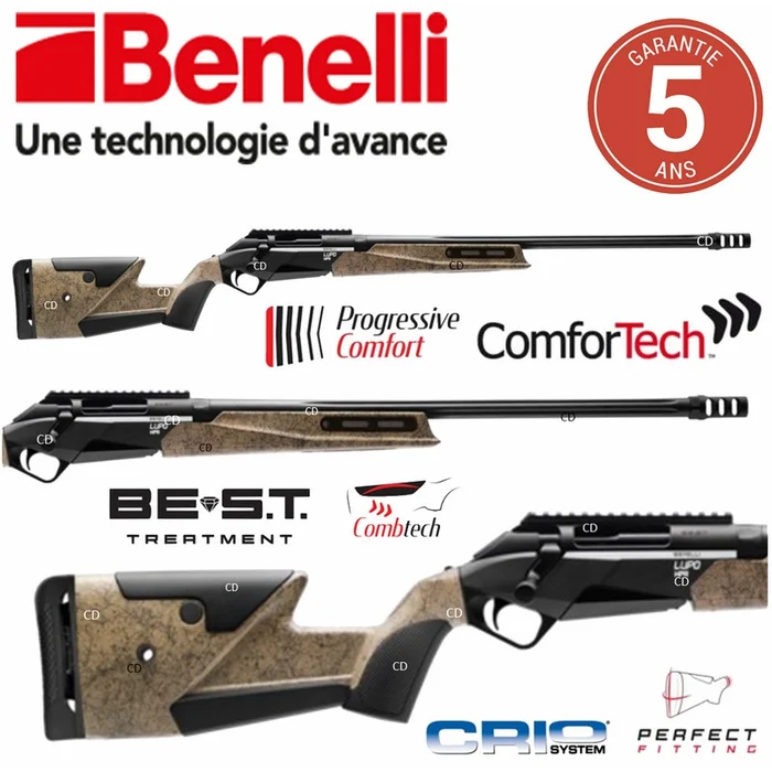Carabine A Verrou Benelli Lupo HPR BE.S.T.