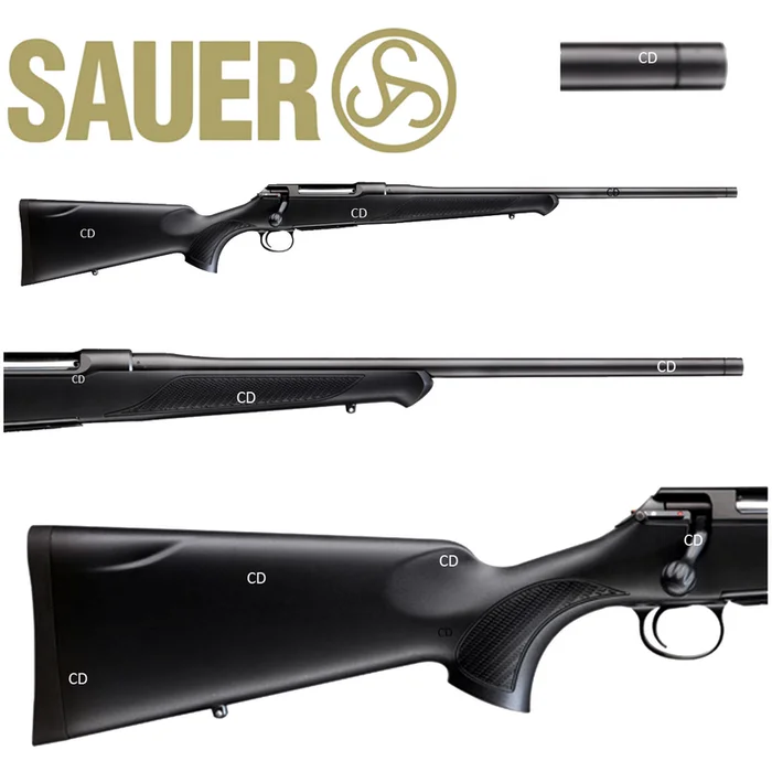 Carabine A Verrou Sauer 100 Classic XT Synthétique Filetée