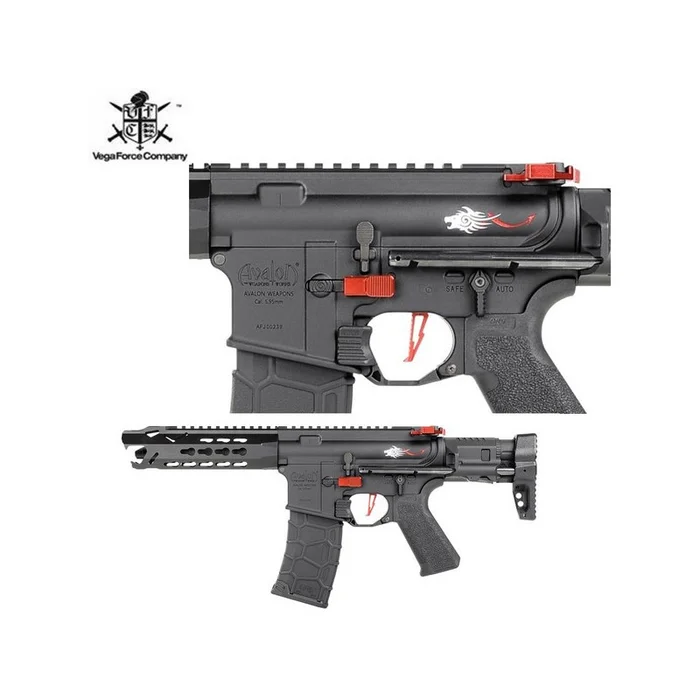 CARABINE AEG AVALON LEOPARD CARBINE NOIR CQB VEGA FORCE COMPANY