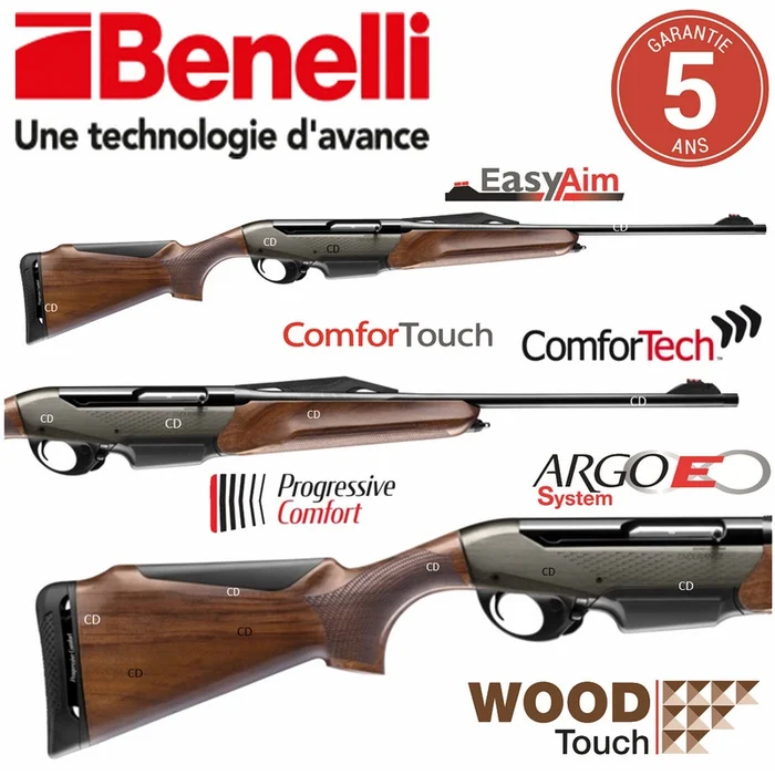Carabine Benelli Argo Endurance Pro Wood Bois Filetée