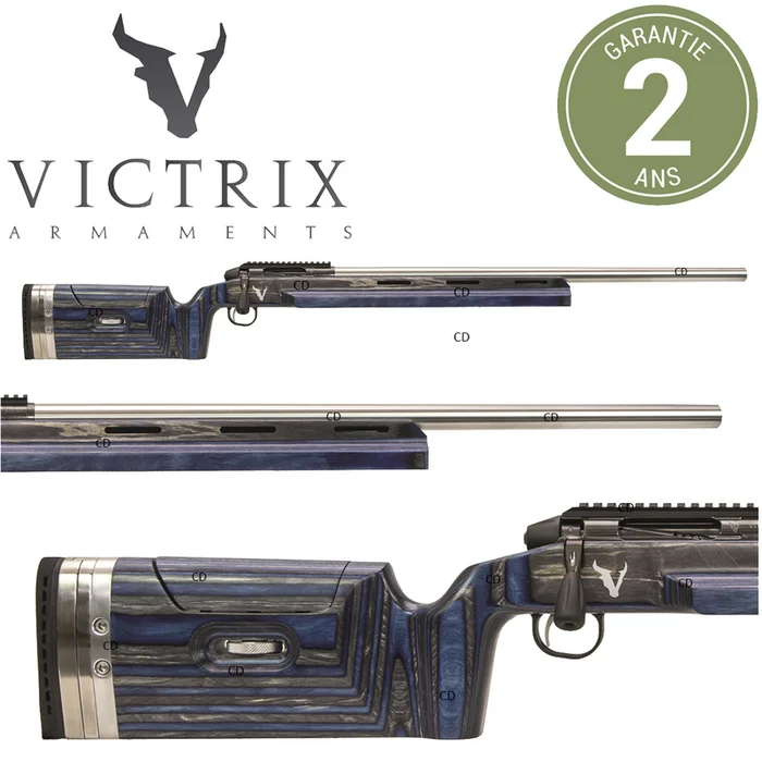 CARABINE DE TIR VICTRIX VICTORIA SPORT ABSOLUT SERIES 30 BLEUE 6.5 Creedmoor
