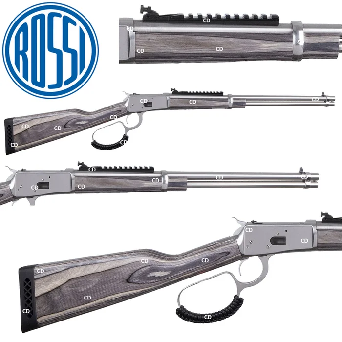 Carabine Rossi Puma M650 Canon Rond Bois Laminé Gris 44 Rem Mag