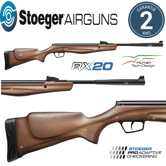 Carabine Stoeger Airguns Rx20 Dynamic Bois 20 Joules