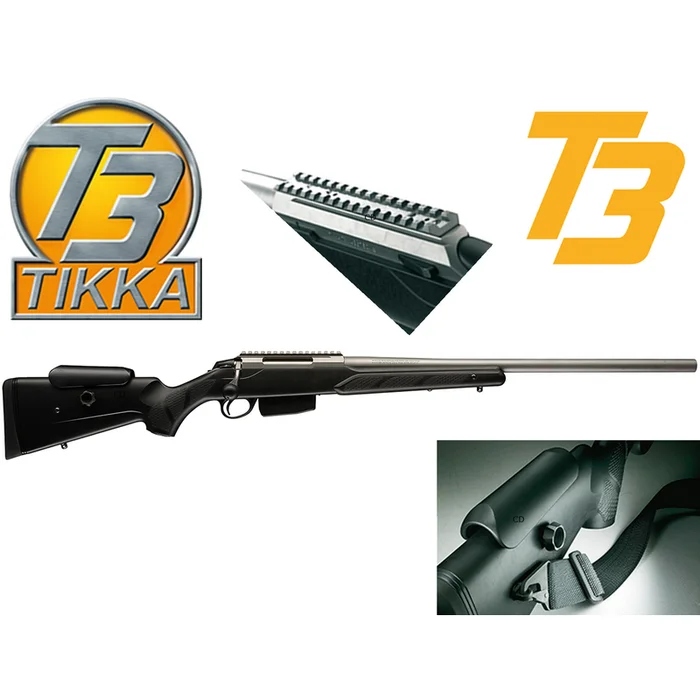 Carabine Tikka T3 Super Varmint Canon De 60cm 7-08 Rem