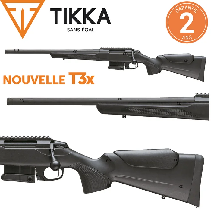 Carabine Tikka T3x CTR Compact Tactical Rifle Gaucher