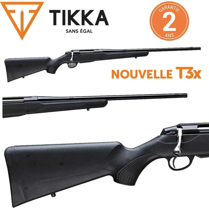 Carabine Tikka T3x Lite Sans Organes De Visée