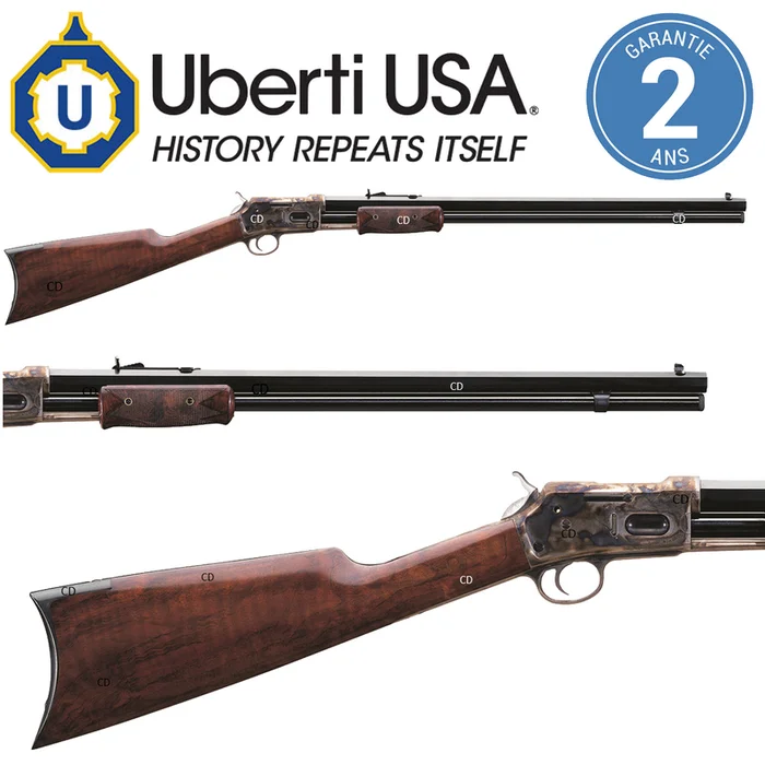 CARABINE UBERTI 1884 PUMP ACTION SHORT RIFLE II JASPEE 45LC