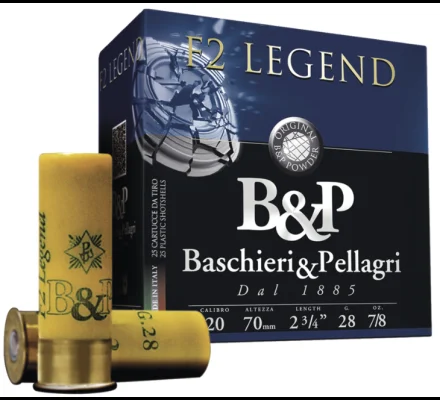 Cartouches B&P F2 Legend Cal 20 – 28g