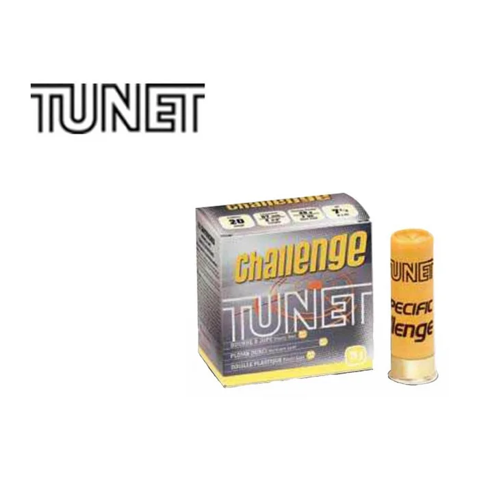 Cartouches Challenge Calibre 20 Par 25 Tunet