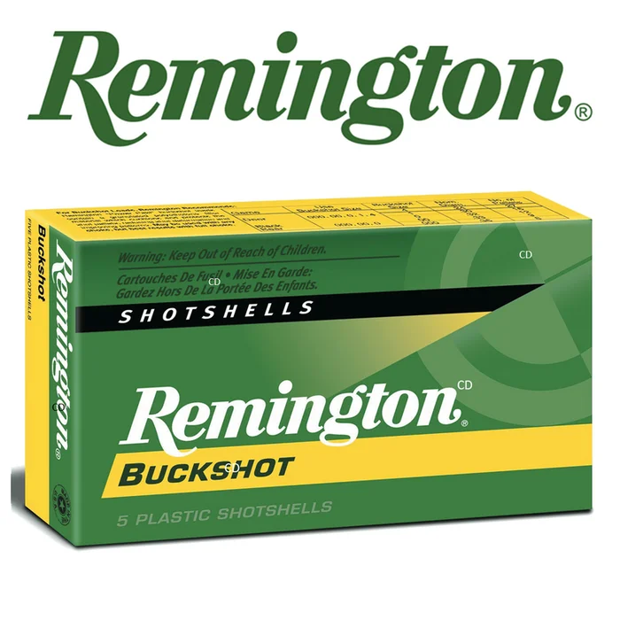 Cartouches Chevrotines Remington 8 Grains Express Buckshot Par 5