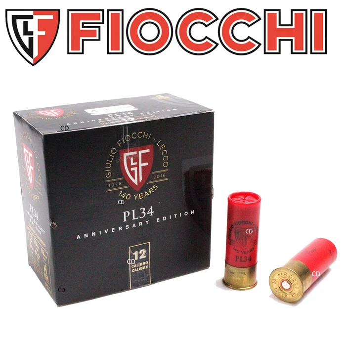 CARTOUCHES FIOCCHI PL34 12 /70 34G N°4 PAR 25
