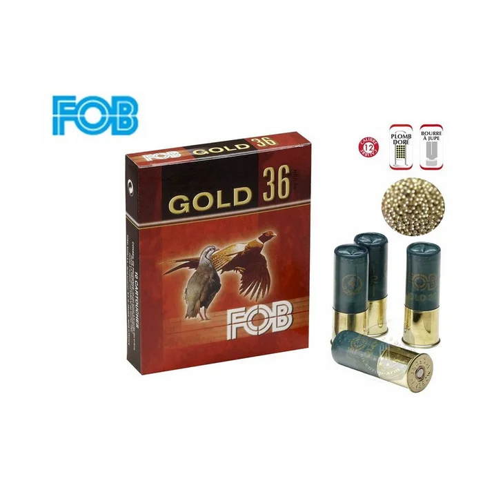 CARTOUCHES FOB GOLD 36G PAR 10