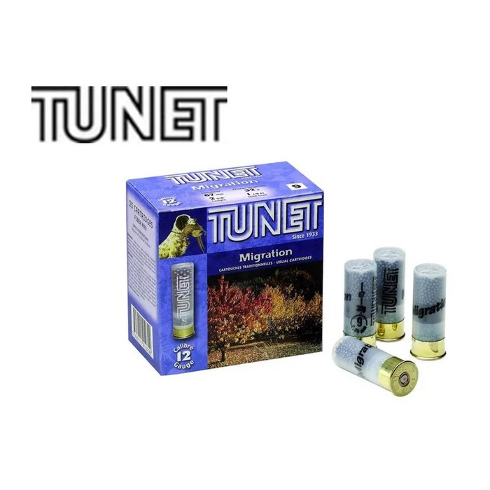 Cartouches Migration Tunet Calibre 20 Par 25