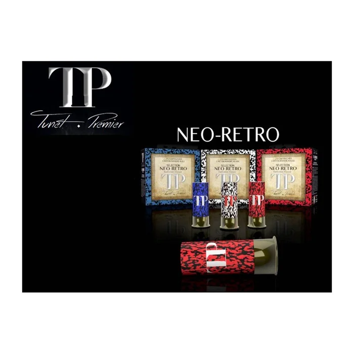 CARTOUCHES NEO RETRO ROUGE TUNET PREMIER PAR 25