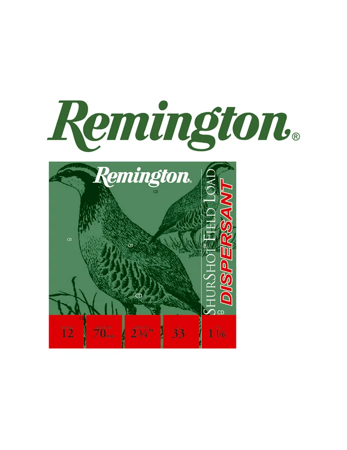 Cartouches Remington Shurshot GS 12 /70 33g Bg Dispersante Par 25