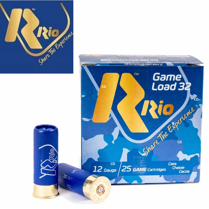 Cartouches Rio Game Load 12 /70 32g BJ Par 25