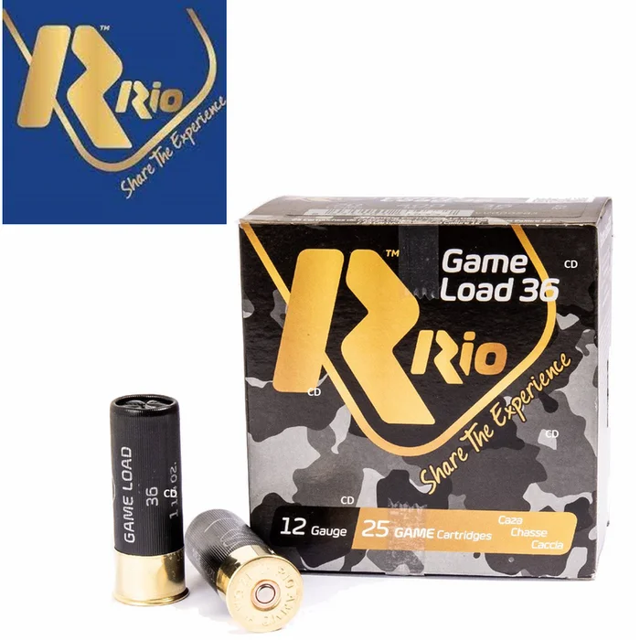 Cartouches Rio Game Load 12 /70 36g BJ Par 25