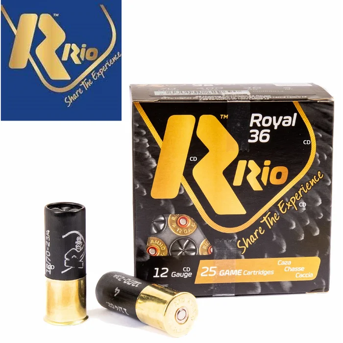 Cartouches Rio Royal 12 /70 36g BJ Par 25