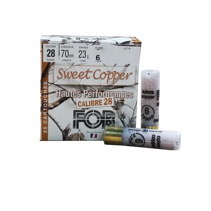 CARTOUCHES SWEET COPPER 28/70 23G B