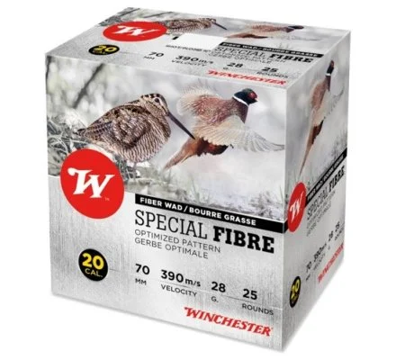Cartouches Winchester special fibre 28 BG cal 20