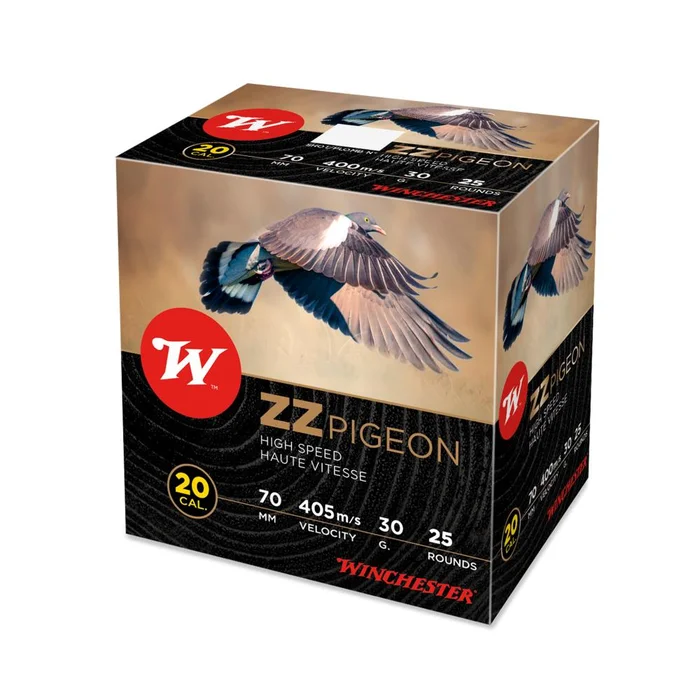 CARTOUCHES ZZ PIGEON 20/70 30G BJ