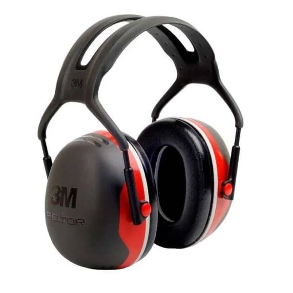 Casque 3M Peltor X3 – Noir/Rouge