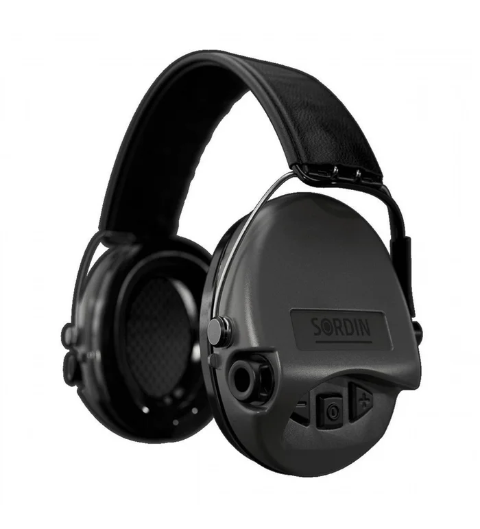 Casque actif SUPREME PRO NOIR – SORDIN + Coussinets