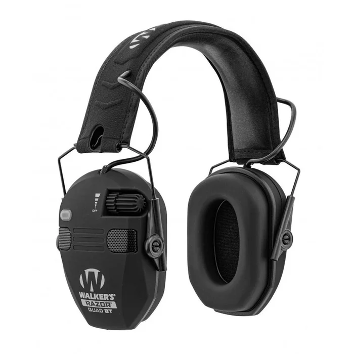 Casque Anti-Bruit Actif Bluetooth Walkers Razor – Réduction de Bruit Avancée – Audio Haute Qualité – Confort et Protection Optim