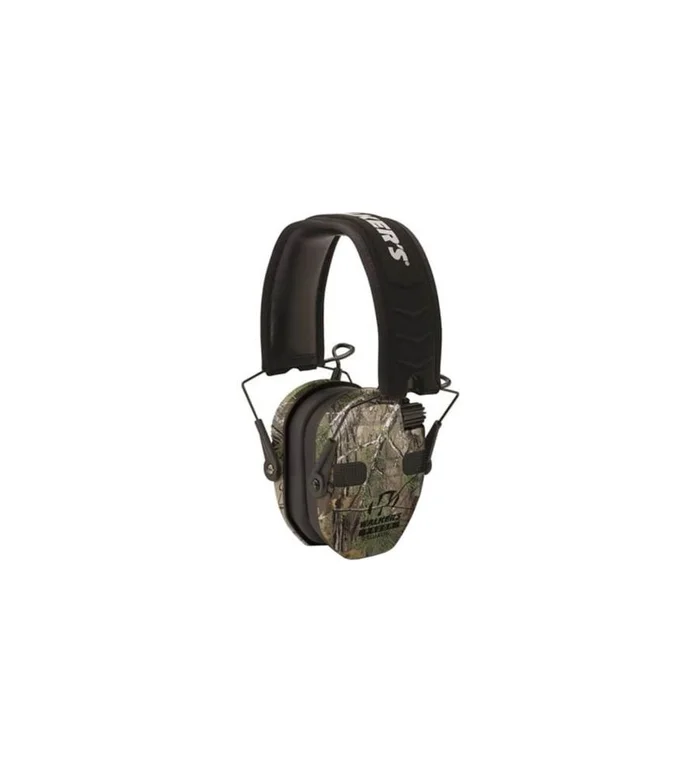 Casque anti-bruit électronique Walker’s Razor Quad Muff Slim – Camo