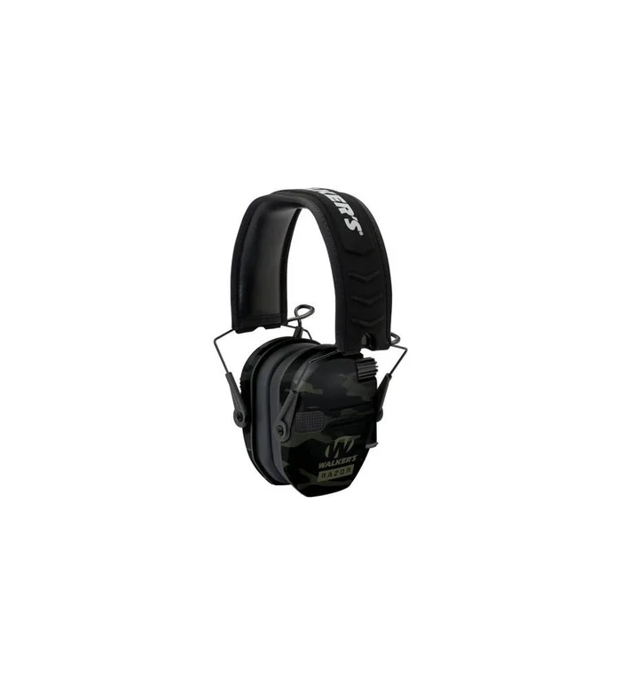 Casque anti-bruit électronique Walker’s Razor Slim – Multicam Noir