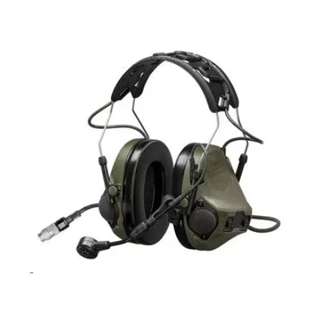 CASQUE PELTOR COMTAC VIII LEMO – SERRE-TETE – VERT