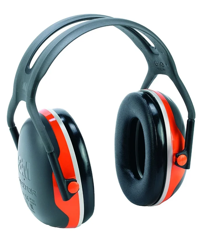 Casque peltor x4a – Noir/Orange fluo