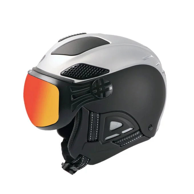 Casque visiere DIEZZ Louna II Ventury Touchy – Mid Silver